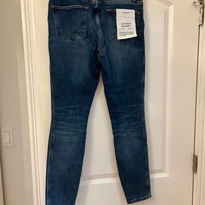 Frame le high skinny fit high rise jeans
